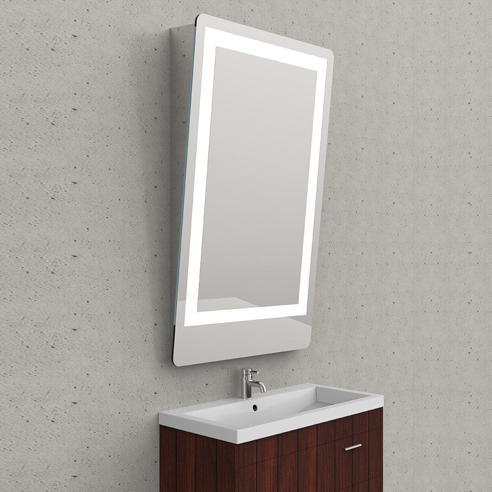 Wall Mounted LED ADA Bathroom Mirror - Liteharbor Lighting